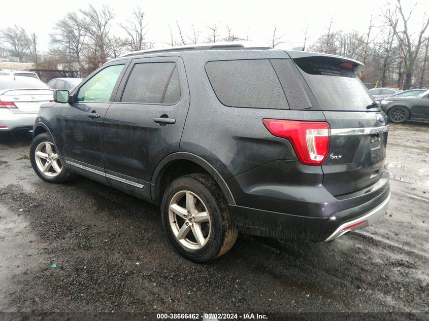 VIN 1FM5K8DH8HGD94070 2017 FORD EXPLORER XLT