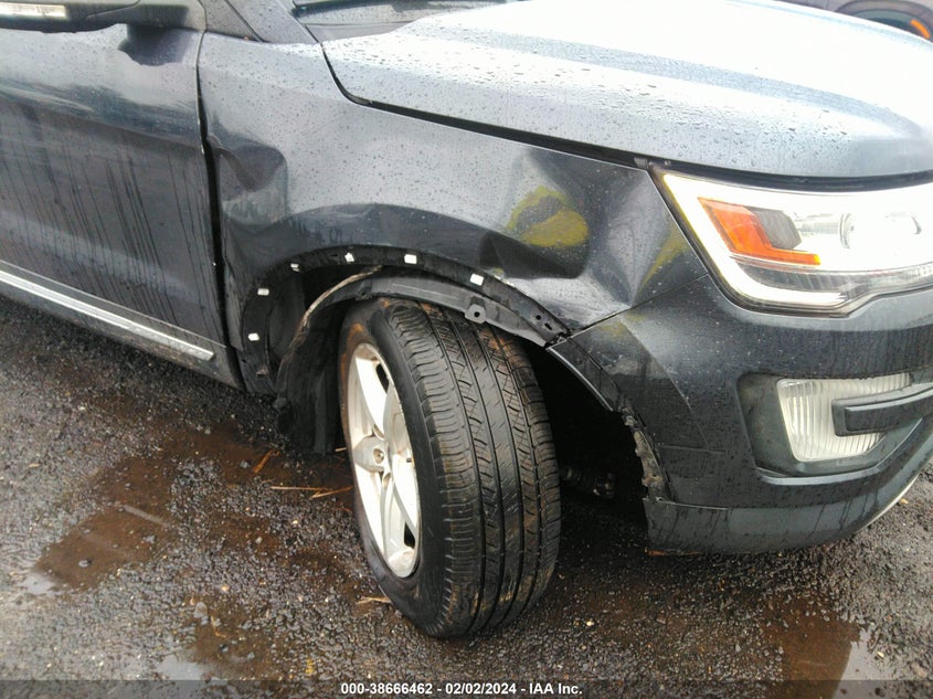 VIN 1FM5K8DH8HGD94070 2017 FORD EXPLORER XLT
