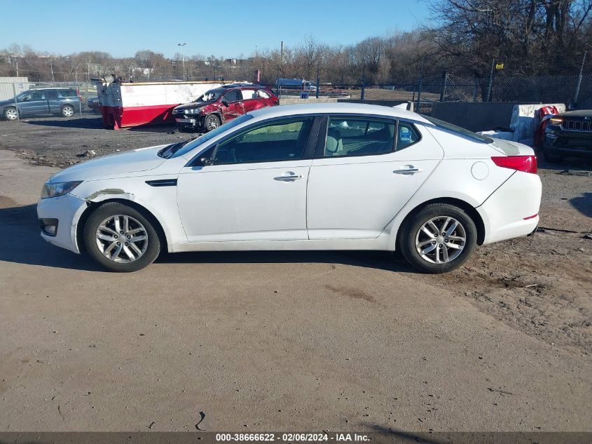 2013 Kia Optima Lx VIN: 5XXGM4A78DG233554 Lot: 38666622