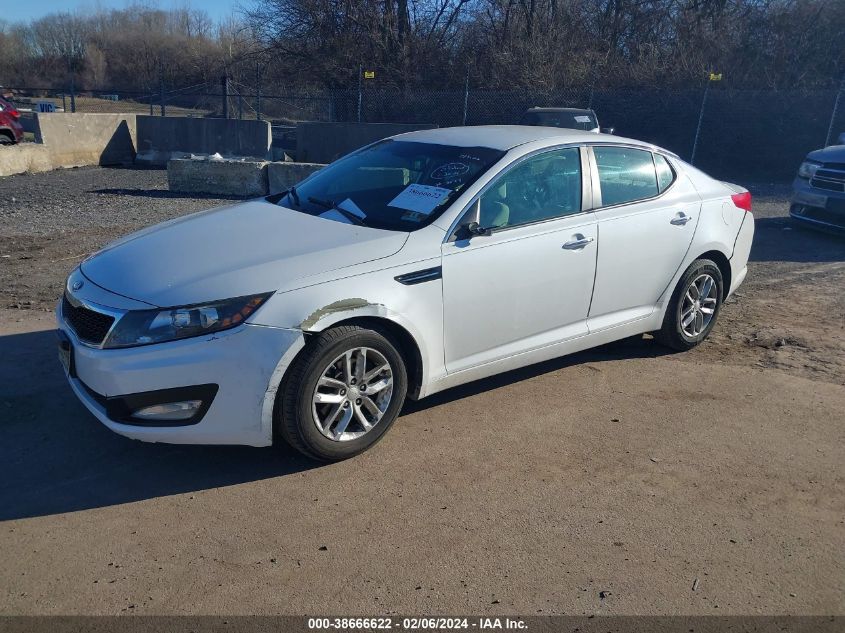 2013 Kia Optima Lx VIN: 5XXGM4A78DG233554 Lot: 38666622