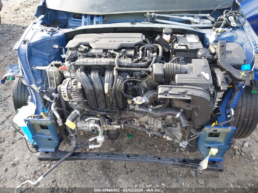 VIN 5NPLS4AG4MH003244 2021 HYUNDAI ELANTRA SEL
