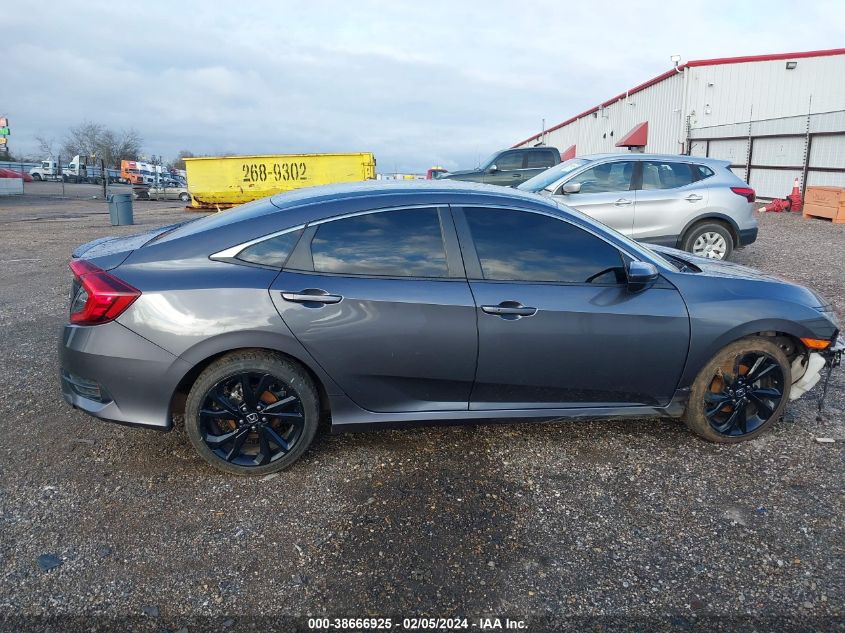 2021 Honda Civic Sport VIN: 2HGFC2F80MH538386 Lot: 38666925