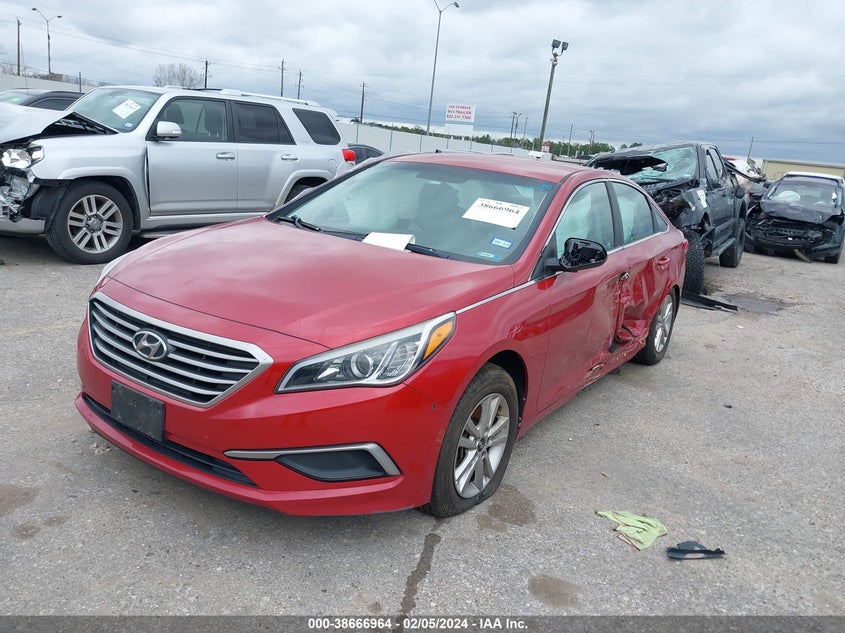 VIN 5NPE24AFXHH564392 2017 HYUNDAI SONATA SE