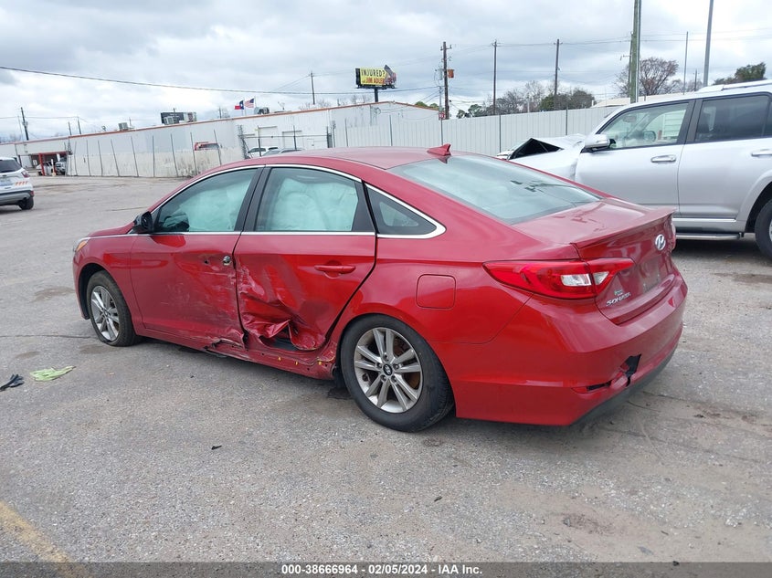 VIN 5NPE24AFXHH564392 2017 HYUNDAI SONATA SE