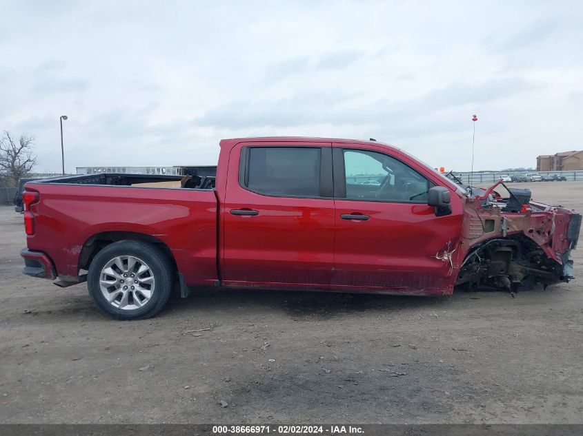 2021 Chevrolet Silverado 1500 2Wd Short Bed Custom VIN: 3GCPWBEK8MG430489 Lot: 38666971