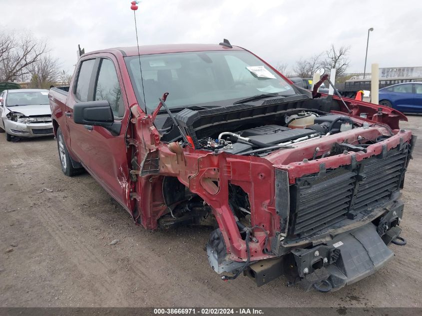 2021 Chevrolet Silverado 1500 2Wd Short Bed Custom VIN: 3GCPWBEK8MG430489 Lot: 38666971