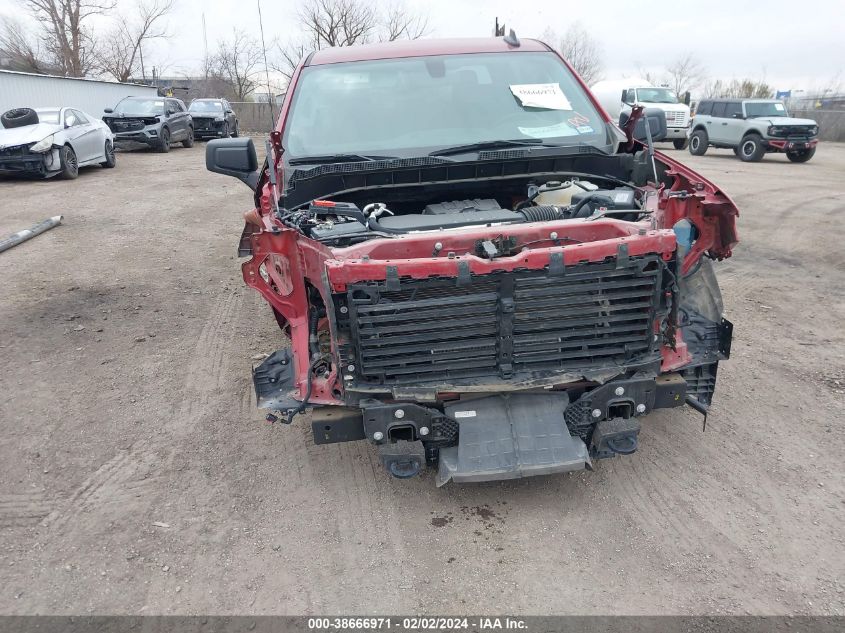 2021 Chevrolet Silverado 1500 2Wd Short Bed Custom VIN: 3GCPWBEK8MG430489 Lot: 38666971