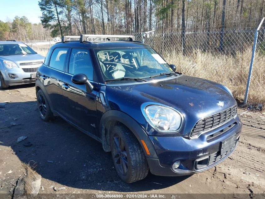 2013 Mini Countryman Cooper S VIN: WMWZC5C57DWM16159 Lot: 38666980