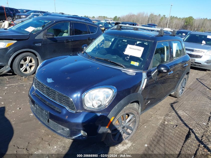 2013 Mini Countryman Cooper S VIN: WMWZC5C57DWM16159 Lot: 38666980