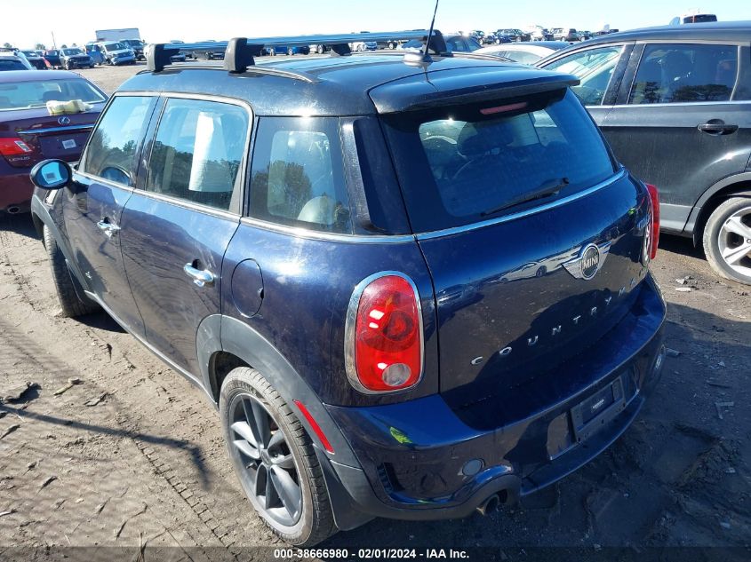 2013 Mini Countryman Cooper S VIN: WMWZC5C57DWM16159 Lot: 38666980