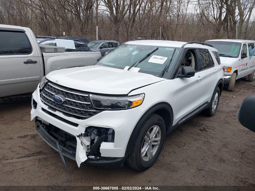 2023 Ford Explorer Xlt VIN: 1FMSK8DH2PGB28545 Lot: 38667005