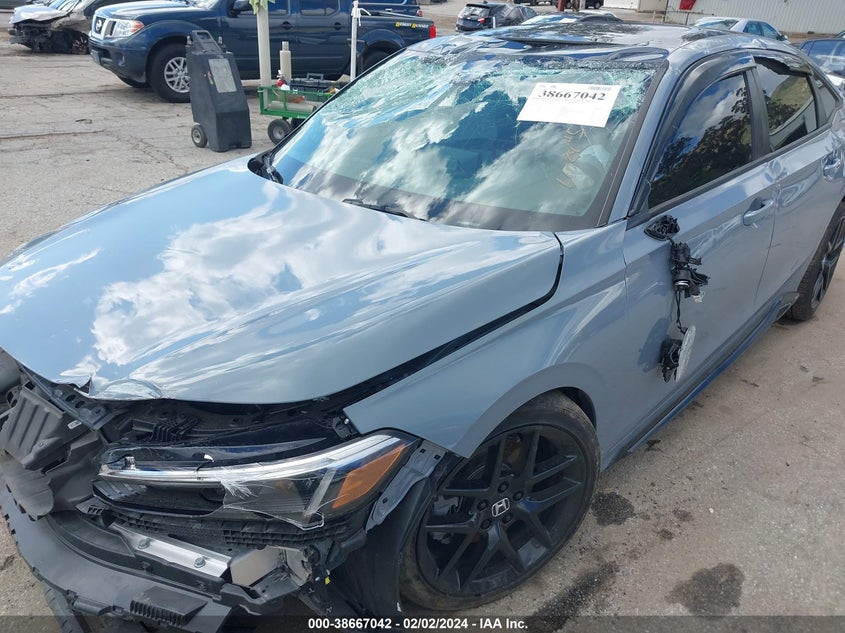 VIN 2HGFE1E52NH475840 2022 HONDA CIVIC SI SEDAN