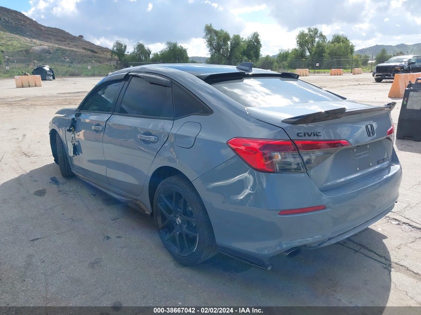 VIN 2HGFE1E52NH475840 2022 HONDA CIVIC SI SEDAN