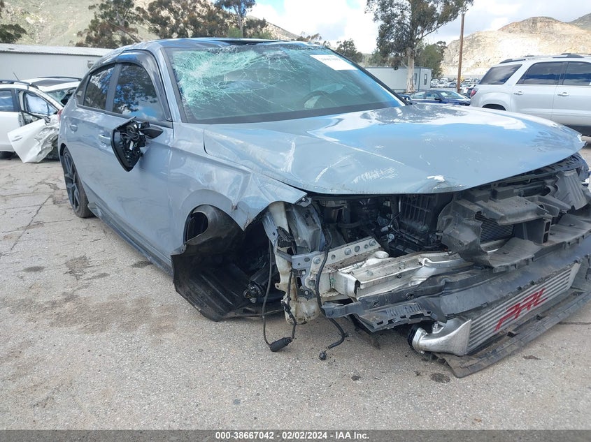 VIN 2HGFE1E52NH475840 2022 HONDA CIVIC SI SEDAN