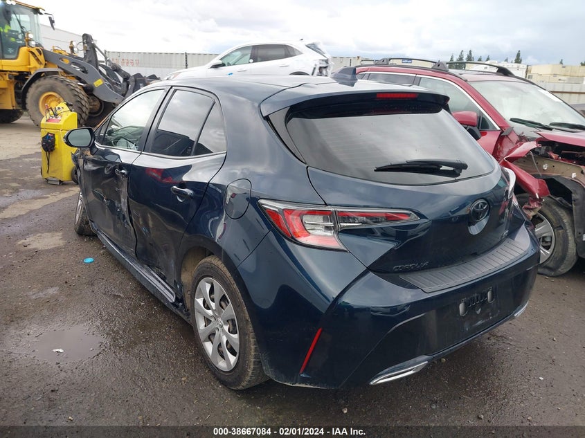 VIN JTND4MBE5M3112685 2021 TOYOTA COROLLA SE