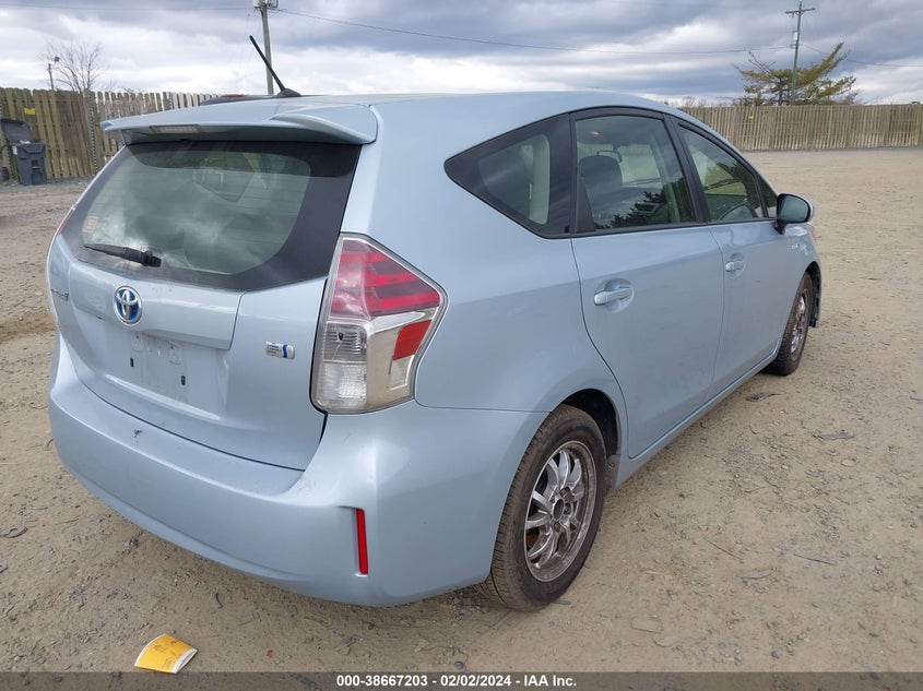 2016 Toyota Prius V Two VIN: JTDZN3EU1GJ049234 Lot: 38667203
