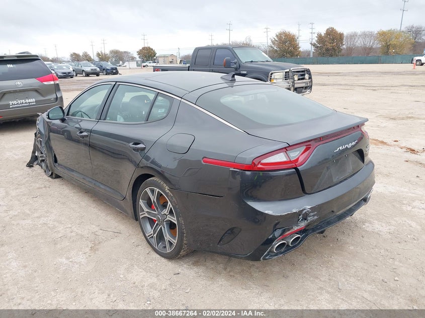 2020 Kia Stinger Gt1 VIN: KNAE45LC3L6074184 Lot: 38667264