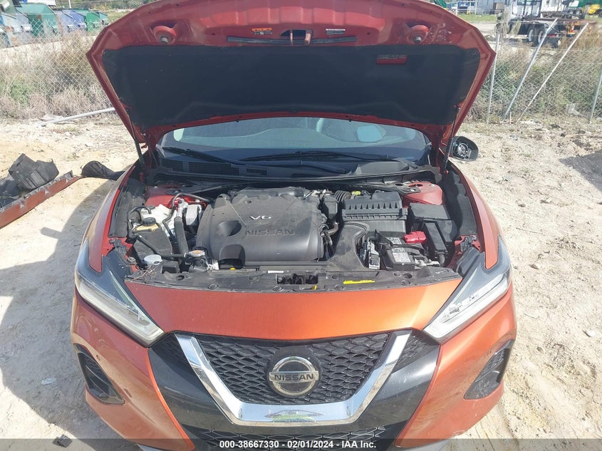 VIN 1N4AA6FV2MC510934 2021 NISSAN MAXIMA PLATINUM XTRONIC CVT