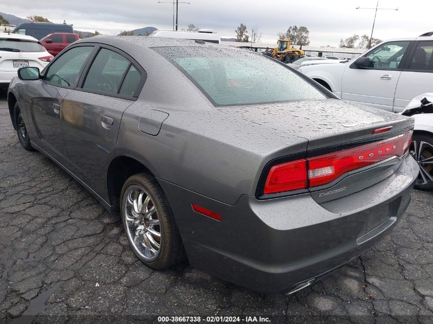 2012 Dodge Charger Sxt VIN: 2C3CDXHG1CH278891 Lot: 38667338