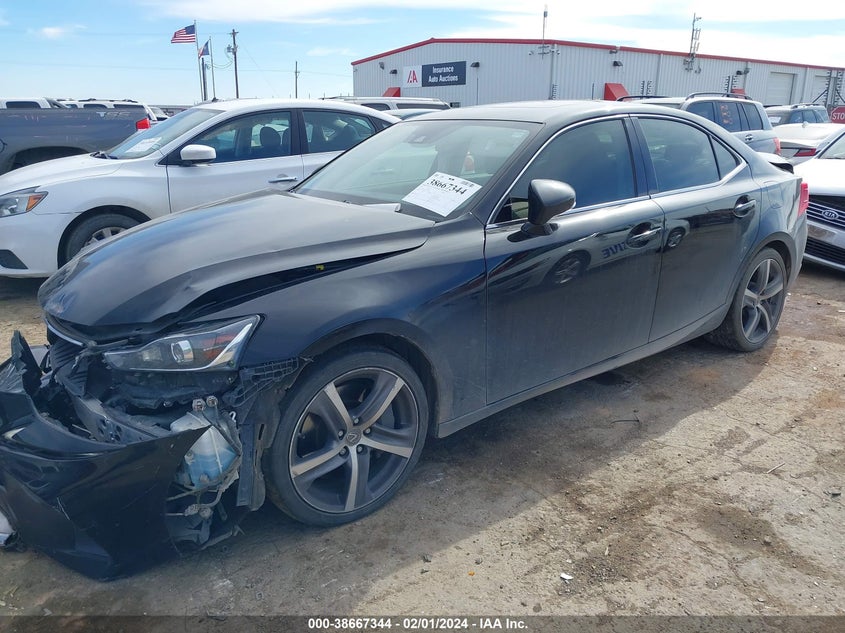 VIN JTHBA1D21J5083593 2018 LEXUS IS 300