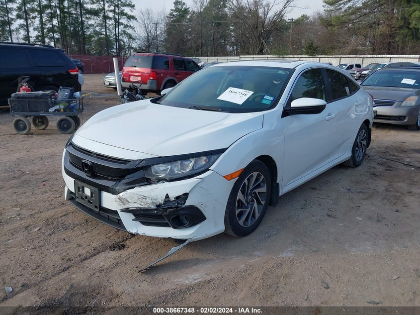 VIN 19XFC2F70HE073132 2017 HONDA CIVIC EX
