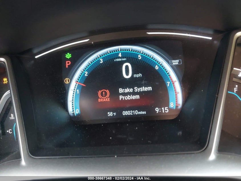 VIN 19XFC2F70HE073132 2017 HONDA CIVIC EX