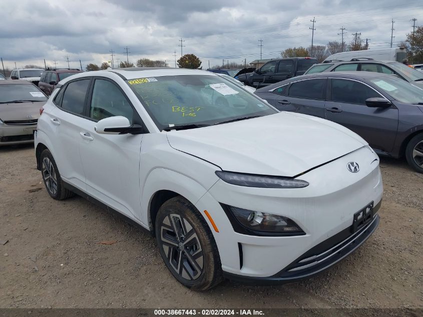 KM8K33AG3PU193448 2023 Hyundai Kona Electric Sel