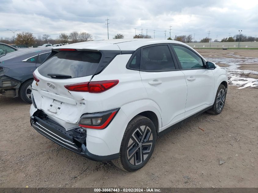 KM8K33AG3PU193448 Hyundai Kona Electric SEL 4