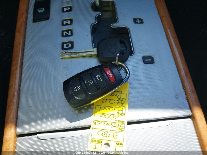 2006 Hyundai Azera Limited/Se VIN: KMHFC46F56A135624 Lot: 38667452