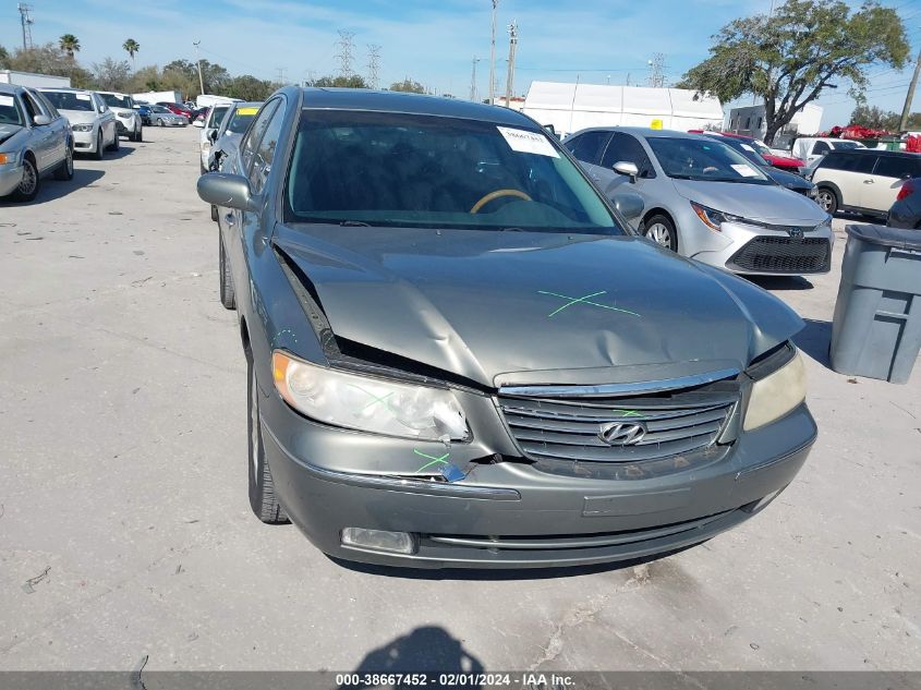 2006 Hyundai Azera Limited/Se VIN: KMHFC46F56A135624 Lot: 38667452