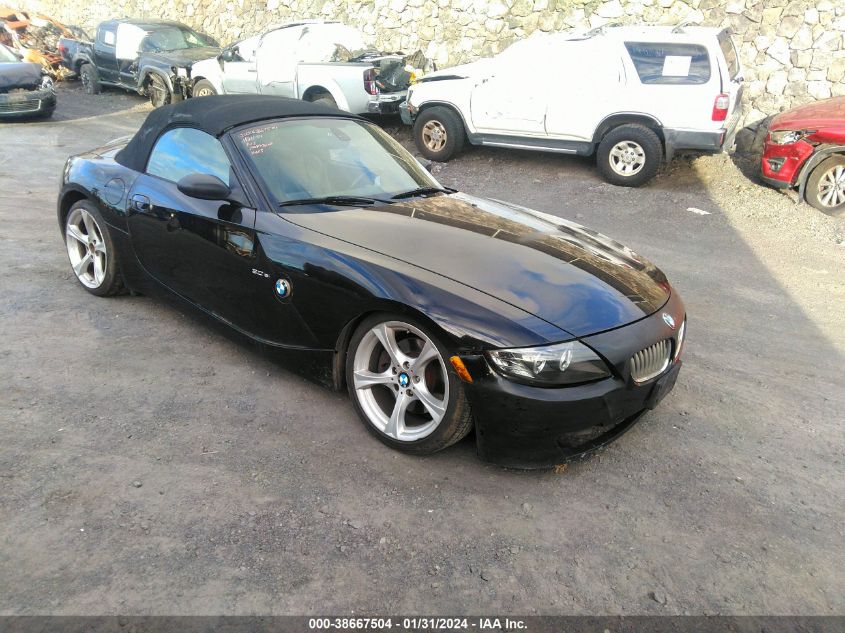 4USBU53557LX02447 2007 BMW Z4 3.0Si