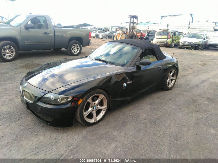 4USBU53557LX02447 2007 BMW Z4 3.0Si