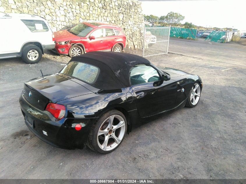 4USBU53557LX02447 2007 BMW Z4 3.0Si