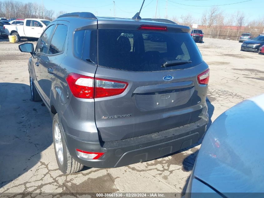 2021 Ford Ecosport Se VIN: MAJ3S2GEXMC447854 Lot: 38667536