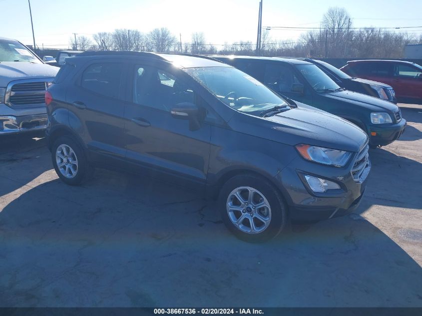 2021 Ford Ecosport Se VIN: MAJ3S2GEXMC447854 Lot: 38667536