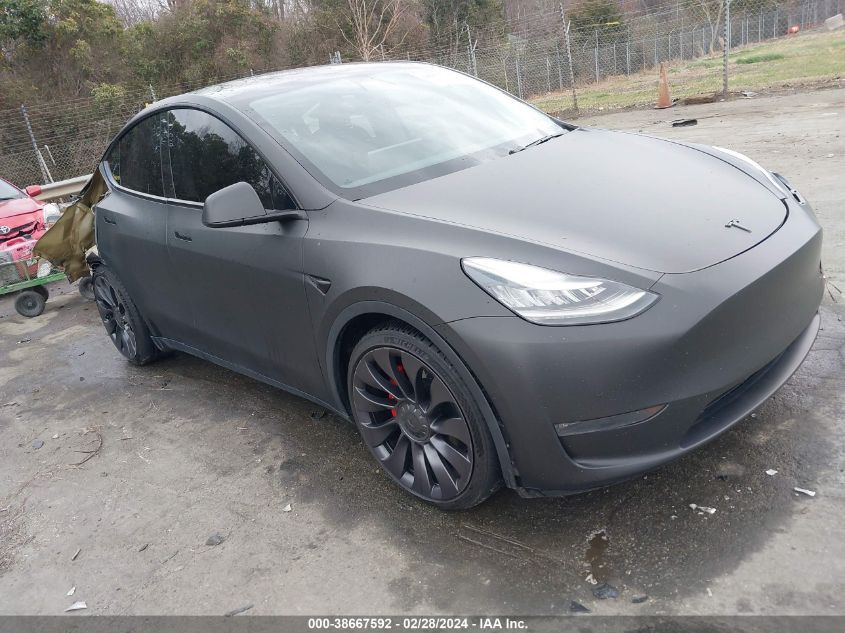 2020 TESLA MODEL Y LONG RANGE DUAL MOTOR ALL-WHEEL DRIVE/PERFORMANCE DUAL MOTOR ALL-WHEEL DRIVE - 5YJYGDEF4LF001273