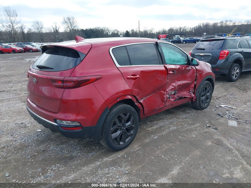 VIN KNDPMCAC3N7966452 2022 KIA SPORTAGE LX