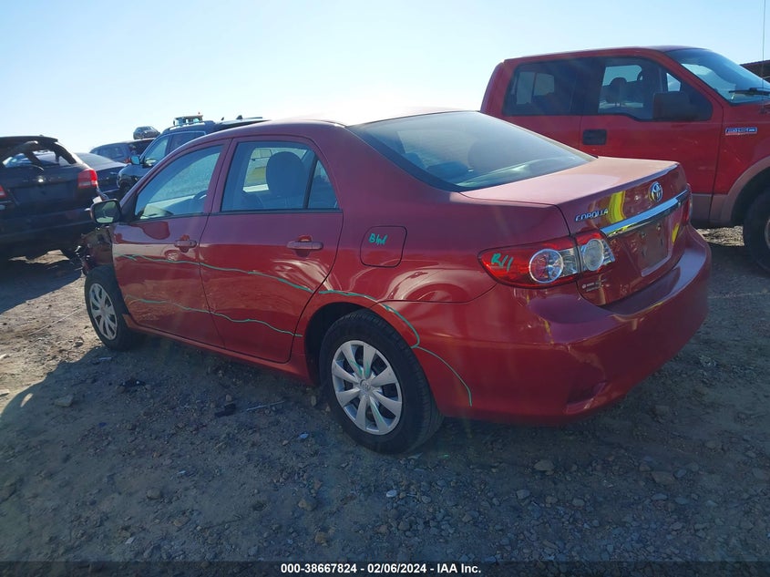 2013 TOYOTA COROLLA L - 2T1BU4EE7DC123802
