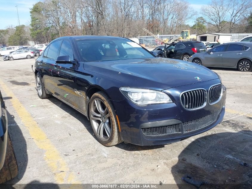 2014 BMW 740Li VIN: WBAYE4C55ED138259 Lot: 38667877