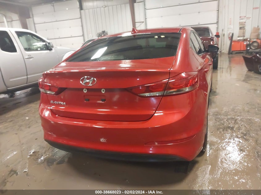 VIN 5NPD84LF1HH187782 2017 HYUNDAI ELANTRA VALUE EDITION