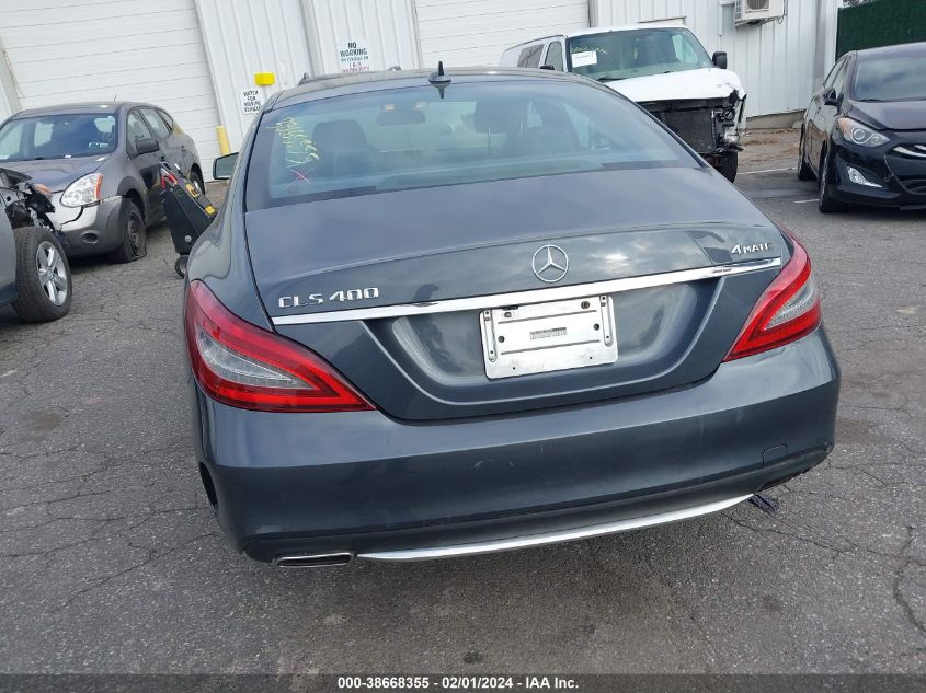 2015 Mercedes-Benz Cls 400 4Matic VIN: WDDLJ6HB6FA147841 Lot: 38668355