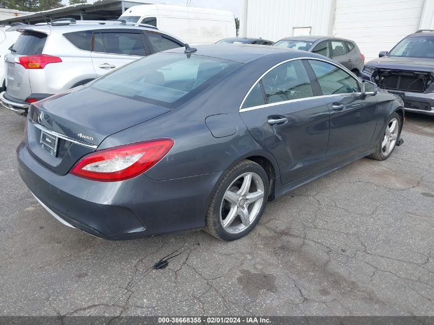 2015 Mercedes-Benz Cls 400 4Matic VIN: WDDLJ6HB6FA147841 Lot: 38668355