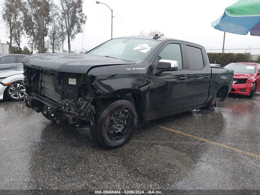 2020 CHEVROLET SILVERADO 1500 2WD  SHORT BED LT - 1GCPWCED3LZ145317