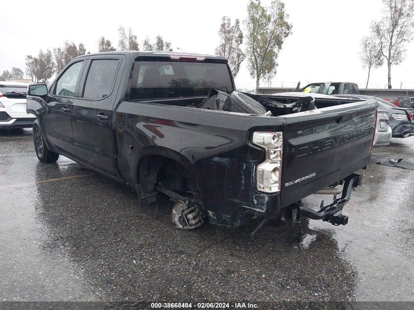 2020 CHEVROLET SILVERADO 1500 2WD  SHORT BED LT - 1GCPWCED3LZ145317