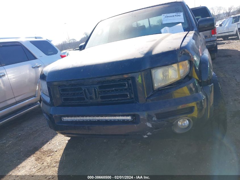 2006 Honda Ridgeline Rtl VIN: 2HJYK16546H568094 Lot: 40691587