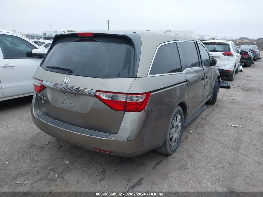 2012 Honda Odyssey Lx VIN: 005FNRL5H24CB0214 Lot: 38668502