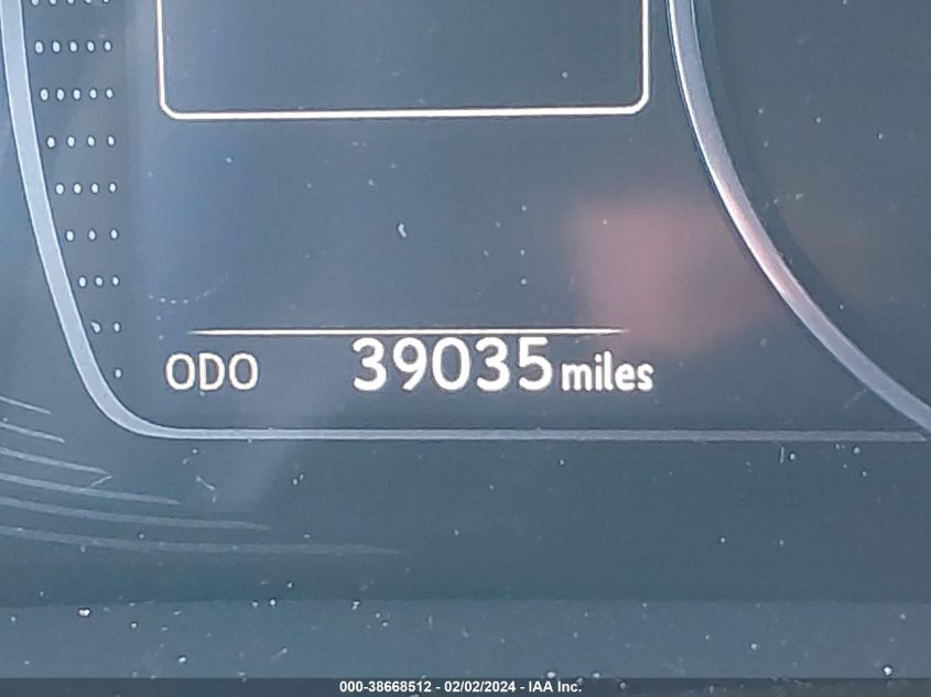 2022 Lexus Es 300H VIN: 58ACA1C11NU024297 Lot: 38668512