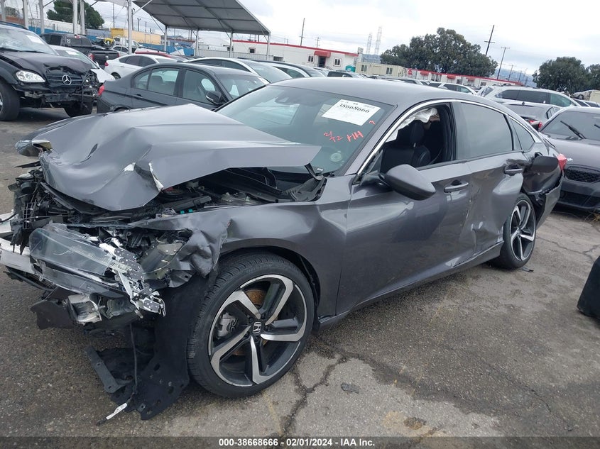 2018 HONDA ACCORD VIN: 1HGCV1F39JA219221
