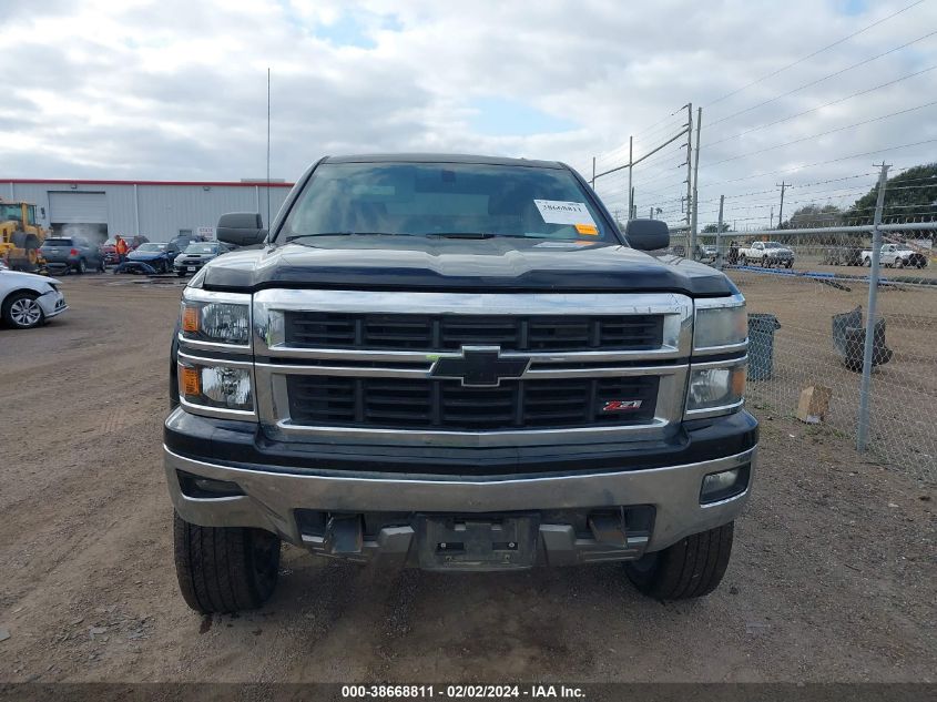 2014 Chevrolet Silverado 1500 2Lt VIN: 3GCUKREC4EG553272 Lot: 38668811