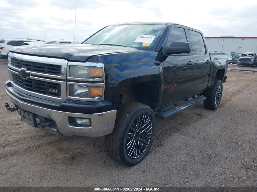 2014 Chevrolet Silverado 1500 2Lt VIN: 3GCUKREC4EG553272 Lot: 38668811